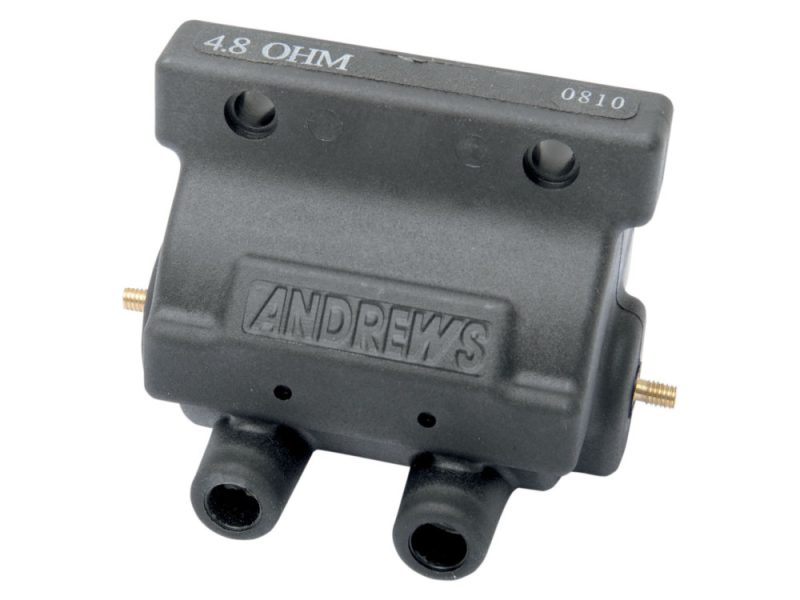 High-quality Andrews motorcycle ignition coil for enhanced engine performance.