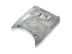 Aluminium motorcycle part, rugged and durable, for custom motorcycle builds and repairs.