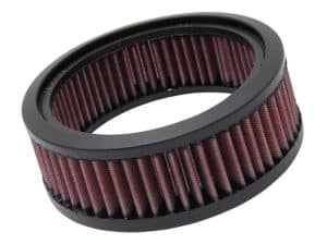 High-performance motorcycle air filter for Revelry Motorcycles, enhancing engine airflow and efficiency.