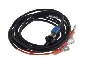 High-performance motorcycle electrical cable with ignition switch connection, Revelry Cycles AU.