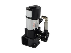 Compact motorcycle fuel pump suitable for Revelry Motorcycles and custom bike builds.