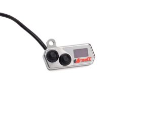 Revitoy Motorcycles handlebar switch with integrated electronic controls for motorcycles.