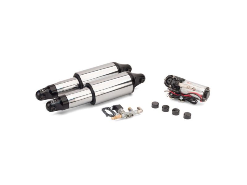 High-performance motorcycle suspension and electric kit for Revelry Motorcycles. Perfect for custom bike builds and upgrades.