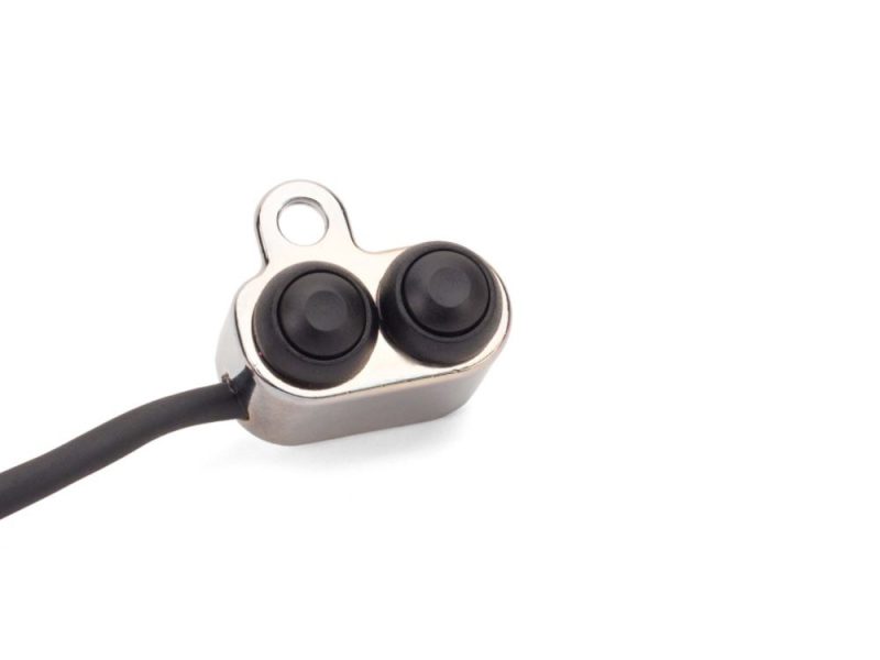 High-performance motorcycle Bluetooth earbud with snug fit for Revelry Motorcycles.