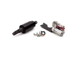 High-performance motorcycle starter motor and air compressor kit for custom bikes.