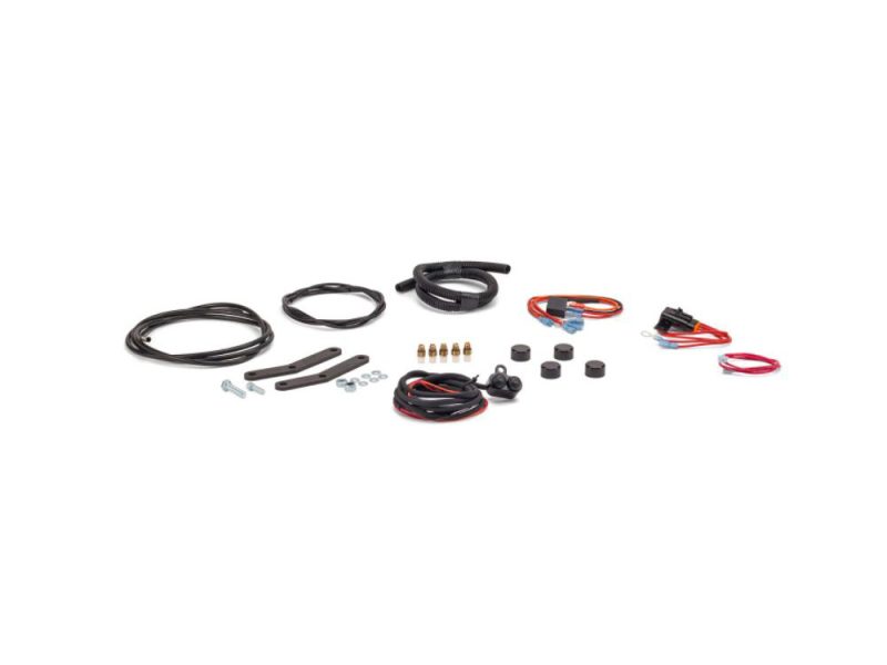Wiring harness kit with connectors and accessories for Revelry motorcycles.