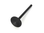 Heavy-duty motorcycle engine valve, compatible with revamp and repair projects.