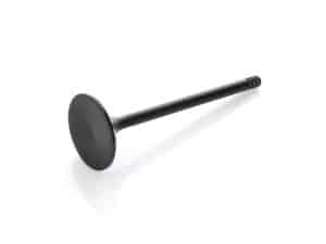 Black motorcycle engine piston, essential part of Revelry Motorcycles.