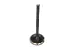 Aluminium motorcycle valve with black finish, suitable for custom motorcycle builds.