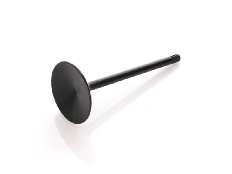 Aluminium motorcycle fuel cap with black finish.