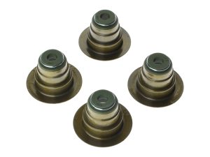 High-performance motorcycle engine valve guides for Revelry Motorcycles.