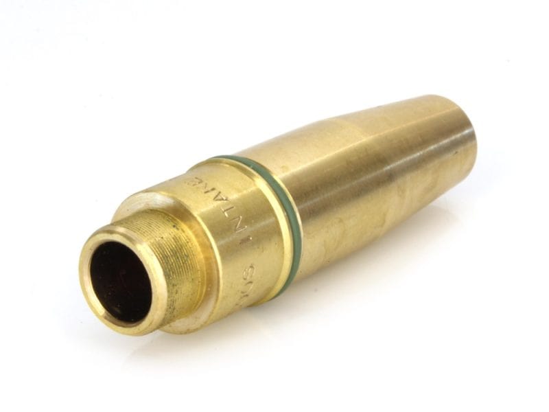 High-performance motorcycle part for Revelry Motorcycles, durable gold-finish engine component.