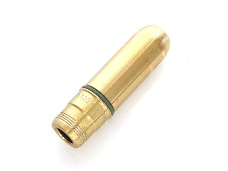High-performance motorcycle suspension component, brass finish, durable design.