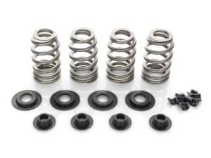 Precision motorcycle valve springs and seals for optimal engine performance.