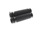 Rubber motorcycle handlebar grips for Revelry Motorcycles.