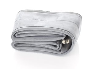 Spare motorcycle inner tube, rubber inner tube for motorcycle tires, durable and reliable.