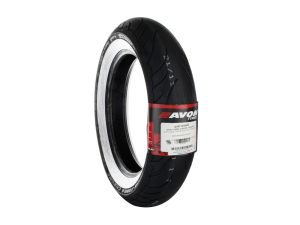 AVON Cobra Chrome motorcycle tyre for Rebelry Motorcycles Australia.