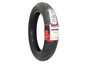 High-performance Cobra motorcycle tyre for Revelry Motorcycles, Australian delivery available.
