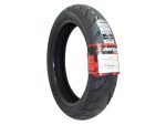 High-performance Avon motorcycle tyre for optimal grip and durability.