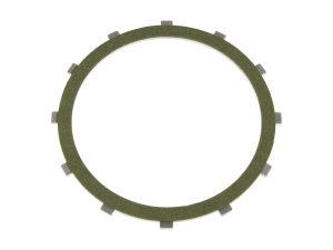 High-performance motorcycle clutch friction plate for Revelry Motorcycles Australia.