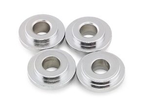 Solid Handlebar Mount Kit - Chrome. Fits Big Twin 1973-2017 & Sportster 1973-2003