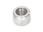 Aluminium motorcycle engine bolt nut for custom bike builds and repairs.