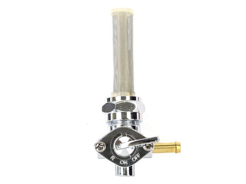 High-quality motorcycle fuel tap for Revelry Motorcycles Australian bikes.