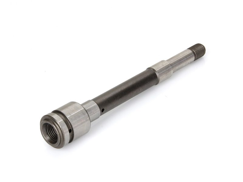 Steel motorcycle engine shaft for Revelry Motorcycles.