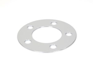 Aluminium wheel spacer for motorcycle upgrades and customisation.