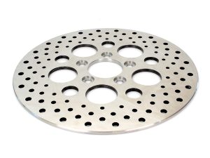 High-performance motorcycle brake disc for Revelry Cycles bikes in Australia.