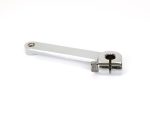 Aluminium motorcycle clutch lever for Revelry Motorcycles, Australian motorbike accessories.