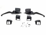 Handlebar Control Kit with Hydraulic Clutch - Black. Fits Big Twin 1996-2010 with Single Disc Rotor.