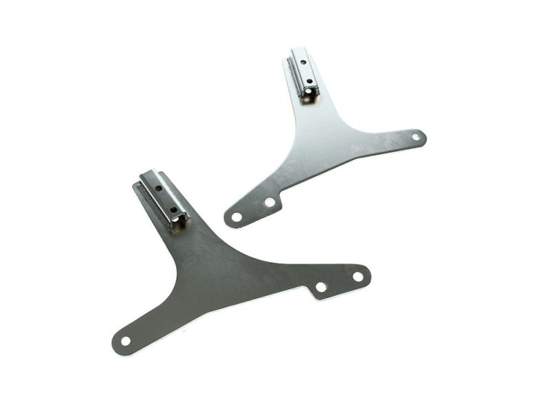 High-quality motorcycle mounting brackets for Revelry Motorcycles, durable steel construction, perfect for custom builds.