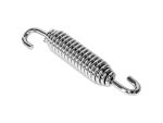 Heavy-duty chrome motorcycle suspension spring for Revelry Motorcycles Australia.