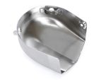 Shiny metal motorcycle part for Revelry Motorcycles, seamless design.