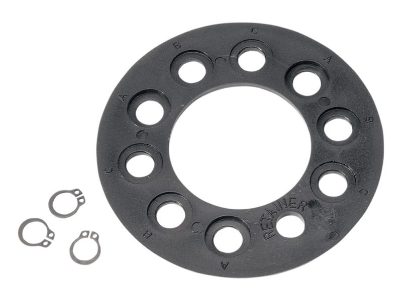 High-quality motorcycle sprocket lock ring for Revelry Motorcycles and bike customization.
