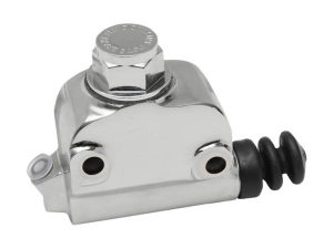 High-performance motorcycle brake master cylinder for Revelry Motorcycles in Australia.