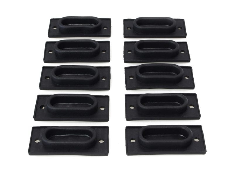 Rubber motorcycle handlebar grips for Revelry Motorcycles.