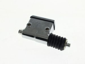 High-performance motorcycle gear shifter footpeg for Revelry Motorcycles.