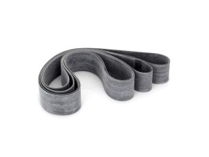 Softgrey rubber motorcycle handlebar grip tape for Revelry custom bikes.