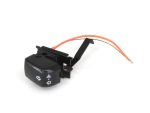 Revelry Motorcycle handlebar switch for lighting control and indicators, compatible with Harley Davidson bikes.