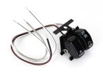 Digital ignition switch with wiring for motorcycles, ideal for Revelry Motorcycles custom builds.