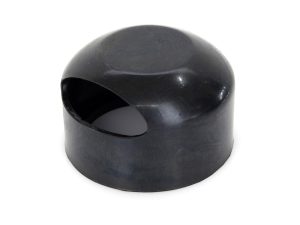 Heavy-duty black motorcycle helmet visor, replacement accessory for Revelry Motorcycles.