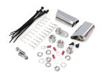 Chrome motorcycle parts and accessories kit for Revelry Motorcycles.