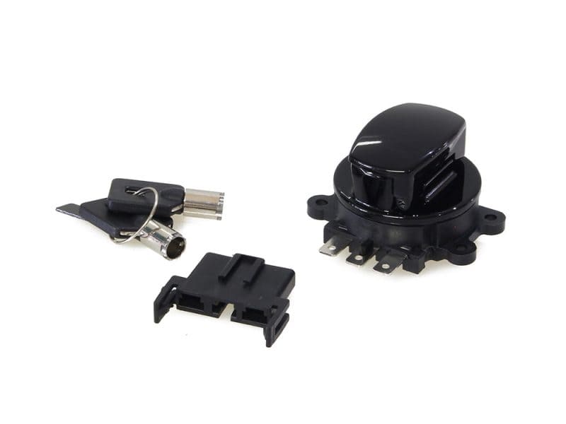 Motorcycle horn relay and electrical components for Revelry Motorcycles.