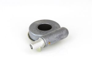 Brake clutch perch lever for motorcycle, aluminium and metal component.