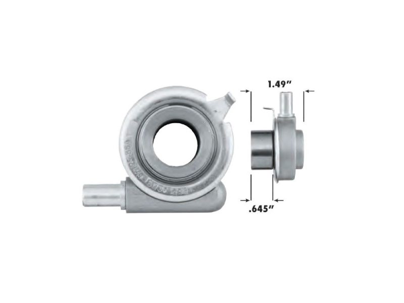 High-performance motorcycle turbocharger component for Revelry Motorcycles.