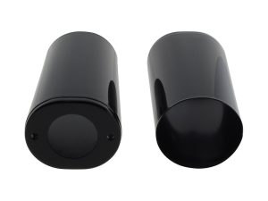 High-performance motorcycle exhaust pipes for Revelry Motorcycles in Australia.