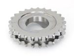 Sprocket gear for motorcycle, durable metal motorcycle part for bikes and cycles.
