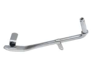 Aluminium motorcycle kickstand for Revelry Motorcycles, durable and stylish.